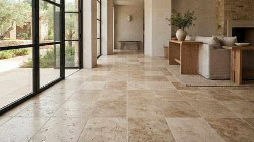 All travertine