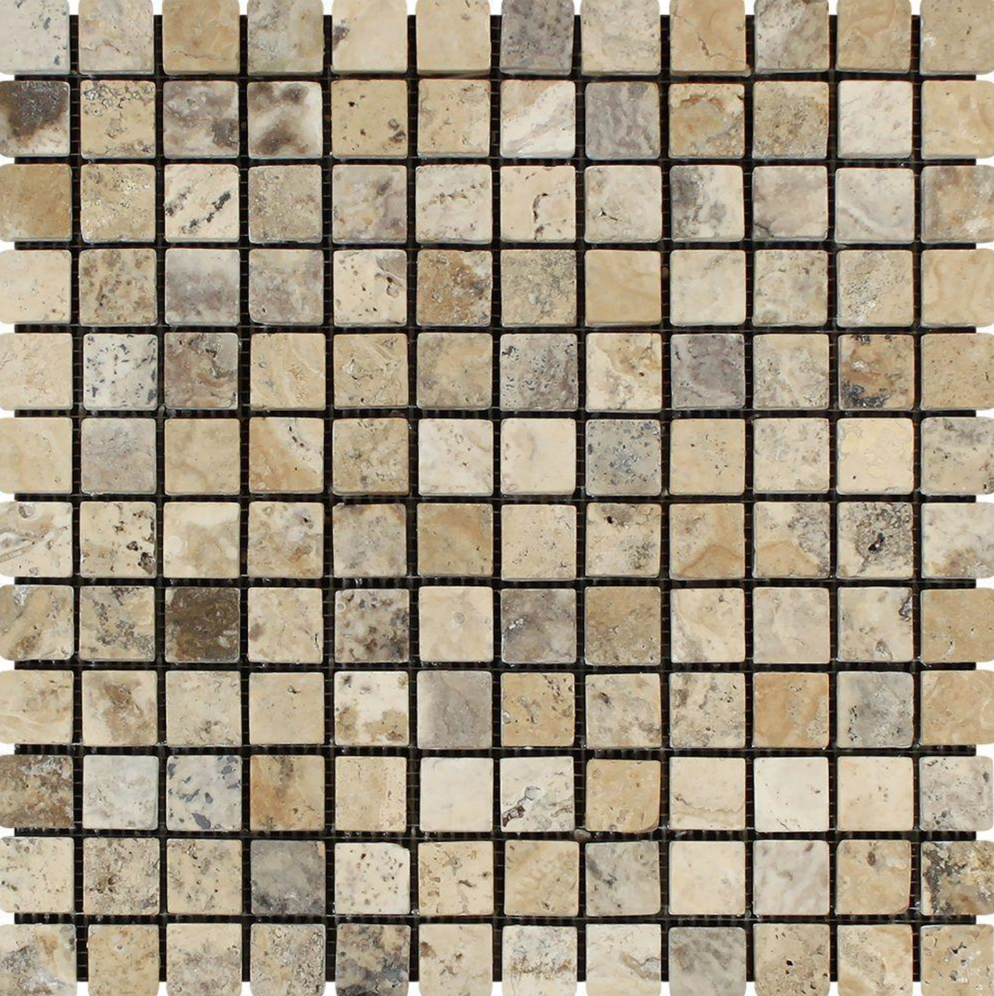 Philadelphia Travertine 1’’ X 1’’ Mosaic Tumbled Wall Tile