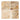 Antico Onyx Travertine 6’’ X 6’’ Tile Tumbled Wall Tile