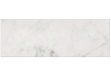 Bianco Carrara White Marble 4 X 12 Tile Micro-Beveled Wall Tile
