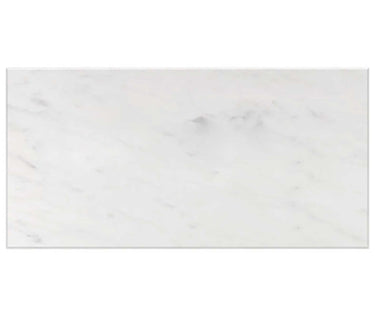 Bianco Carrara White Marble 6 X 12 Tile Micro-Beveled Wall Tile