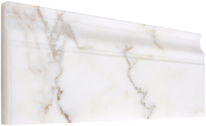 Calacatta Gold Marble Trim - Baseboard