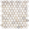 Calacatta Gold Marble 1’’ X 1’’ Hexagon Mosaic Wall Tile
