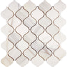 Calacatta Gold Marble 3’’ Arabesque Lantern Mosaic Wall Tile