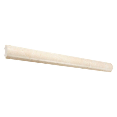 Crema Marfil Marble 1’’ X 12’’ Quarter-Round Trim Polished Quarter-Round