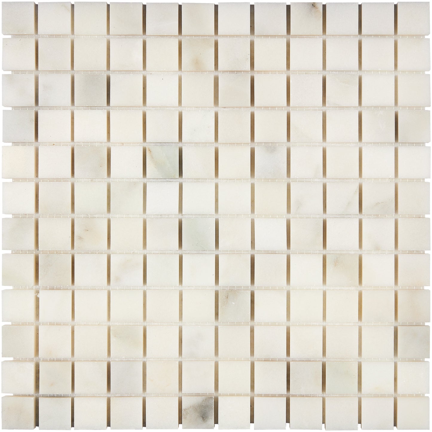 Calacatta Oliva Marble 1’’ X 1’’ Mosaic Polished/Honed Backsplash Tile