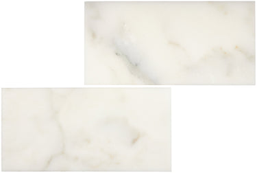 Calacatta Oliva Marble 6’’ X 12’’ Tile Micro-Beveled Polished/Honed Wall Tile