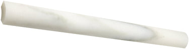 Calacatta Oliva Marble 1’’ X 12’’ Quarter-Round Trim Polished/Honed Quarter-Round