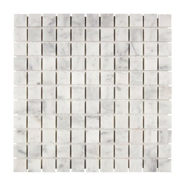 Bianco Carrara White Marble 1 X 1 Mosaic Wall Tile