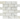 Calacatta Gold Marble 2’’ X 4’’ Brick Mosaic Polished / 1 sheet Wall Tile