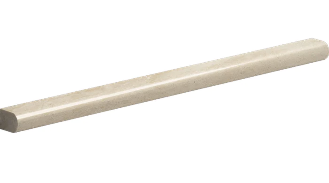 Cappuccino Marble 1/2’’ X 12’’ Pencil Liner Liner