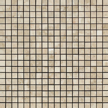Cappuccino Marble 5/8’’ X 5/8’’ Mosaic Backsplash Tile