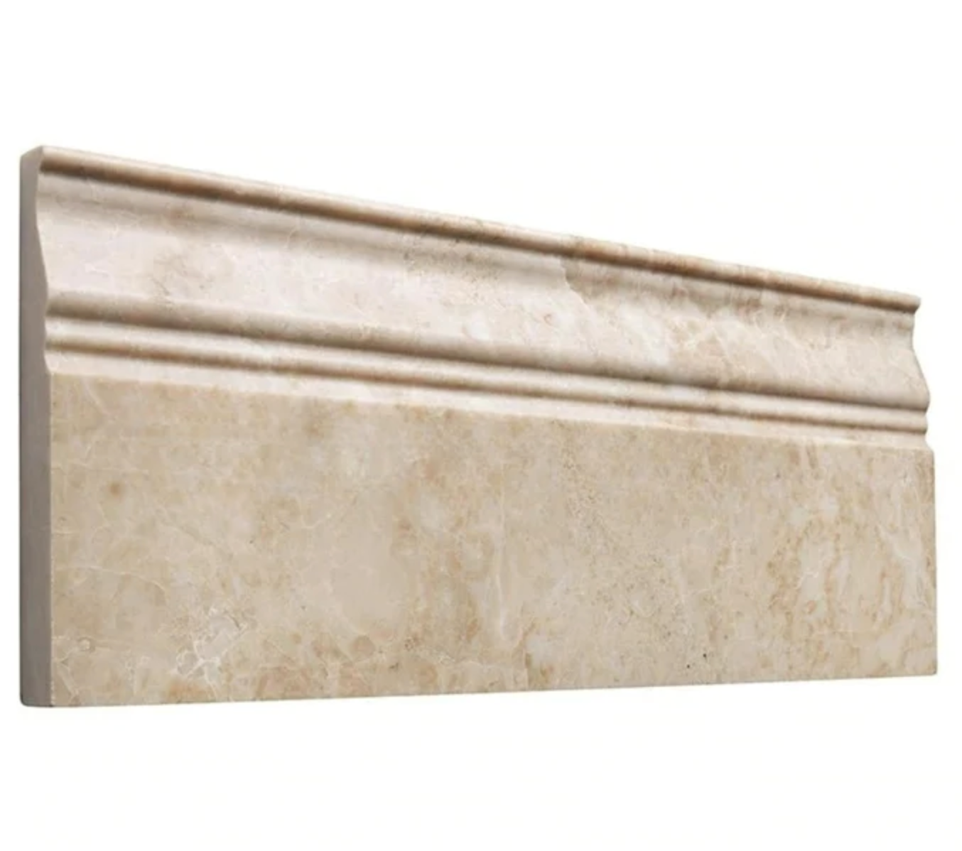 Cappuccino Marble 4-3/4’’ X 12’’ Baseboard Trim Baseboard