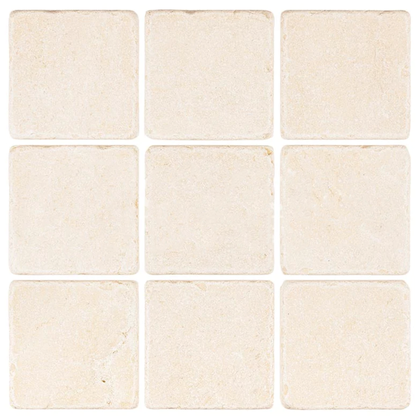 Crema Marfil Marble 4’’ X 4’’ Tile Wall Tile