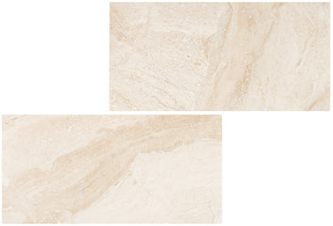 Diano Royal (Queen Beige) Marble 6’’ X 12’’ Tile Polished/Honed Wall Tile