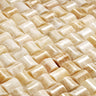 Giallo Crystal Honey Onyx 3D Small-Bread Mosaic Polished Backsplash Tile