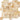 Giallo Crystal Honey Onyx Mini-Versailles Pattern Polished Backsplash Tile