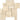 Ivory (Light) Travertine OPUS Mini-Pattern Mosaic (Interlocking) Tumbled Wall Tile