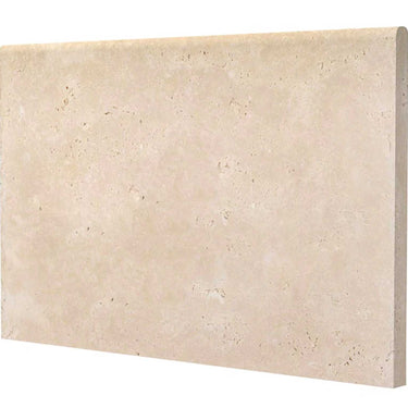 Ivory (Light) Travertine 16’’ X 24’’ Pool Coping 3 cm Tumbled Wall Tile