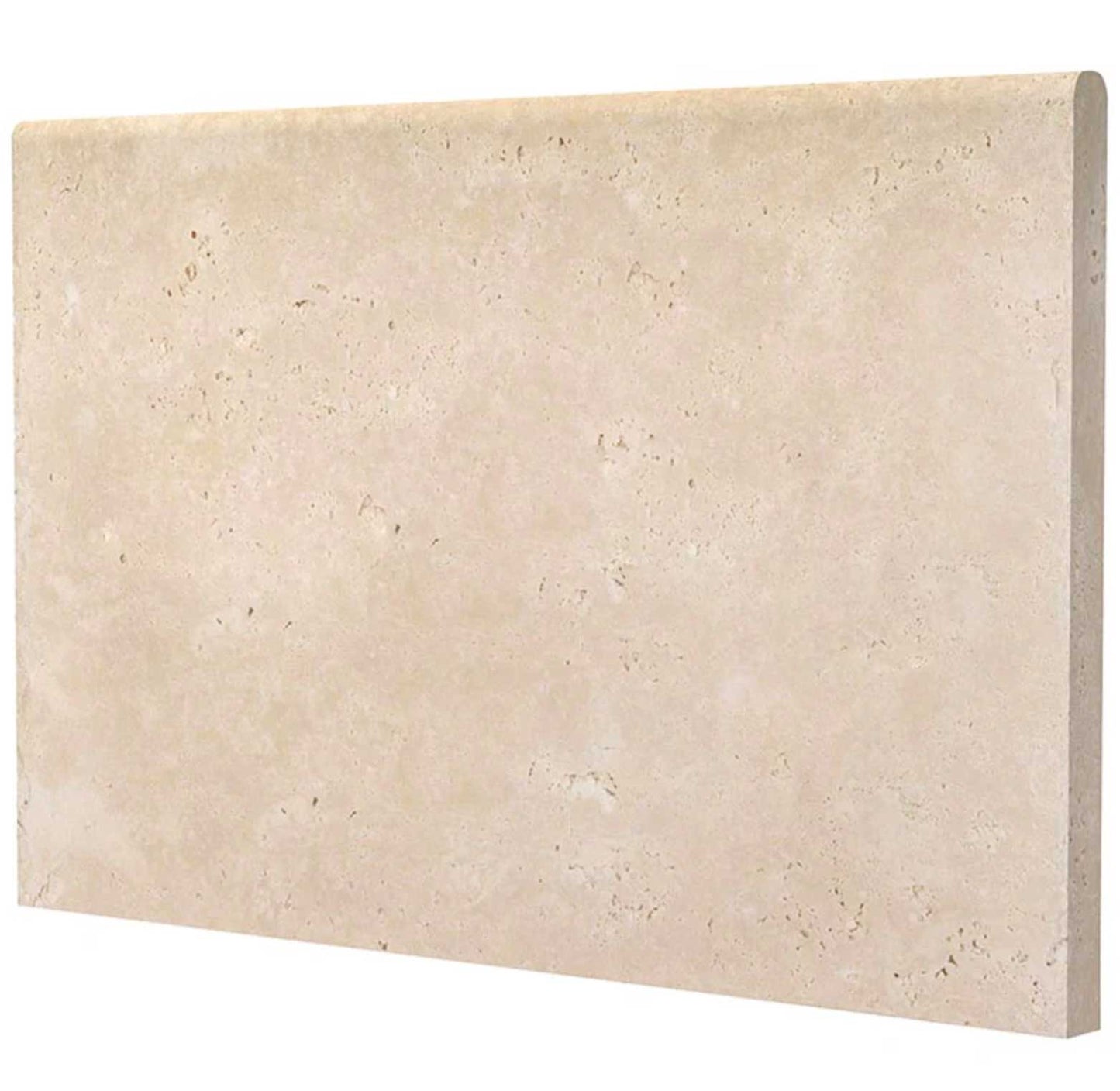 Ivory (Light) Travertine 16’’ X 24’’ Pool Coping 3 cm Tumbled Wall Tile