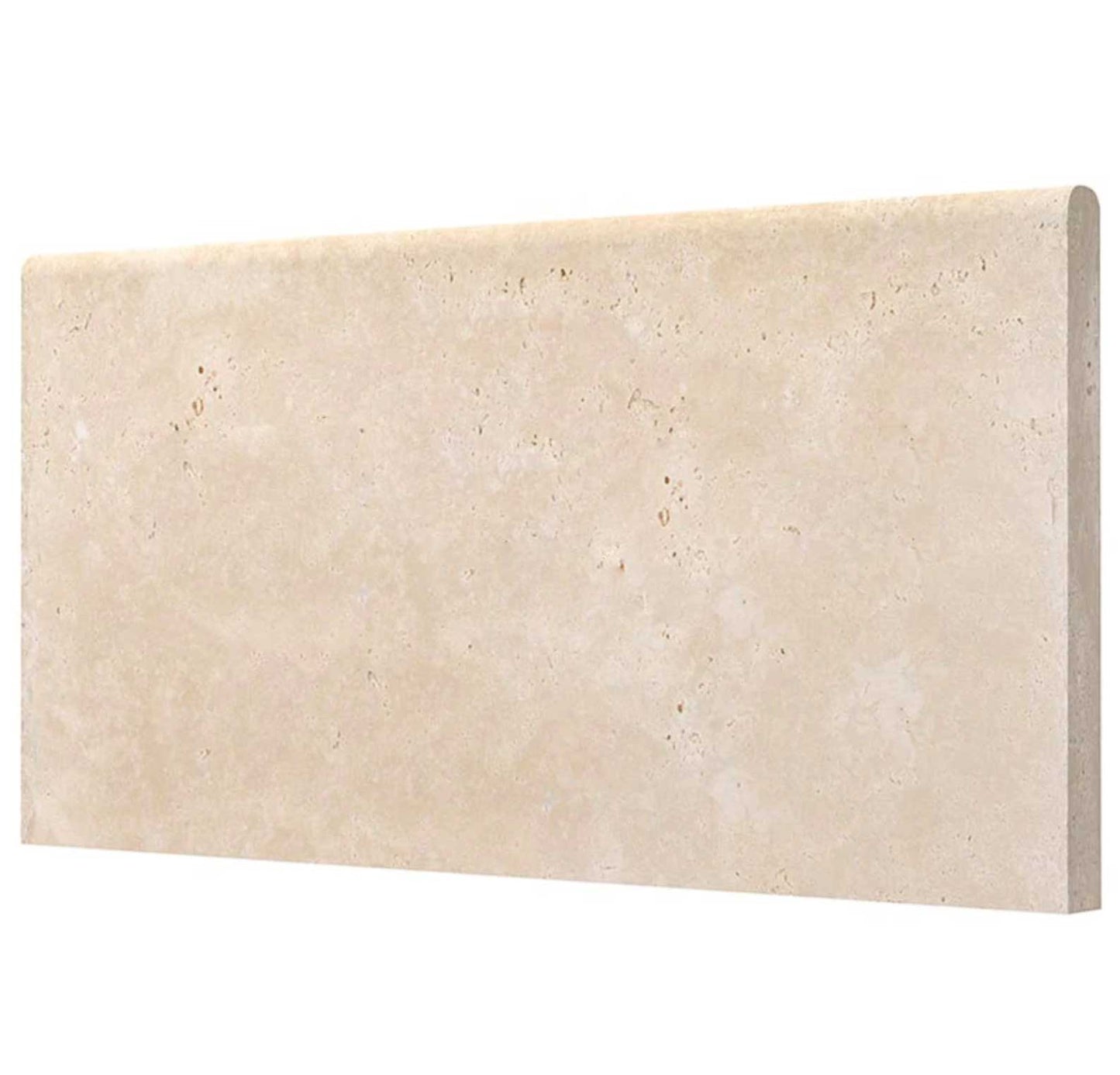 Ivory (Light) Travertine 12’’ X 24’’ Pool Coping 3 cm Tumbled Wall Tile