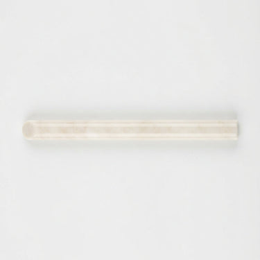 White Pearl (Turkish Botticino) Marble Trim - Pencil Liner