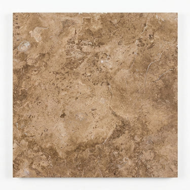 Noce Travertine Tile - 12x12 Cross-Cut