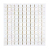 Thassos White Marble 1’’ X 1’’ Mosaic Polished/Honed Backsplash Tile