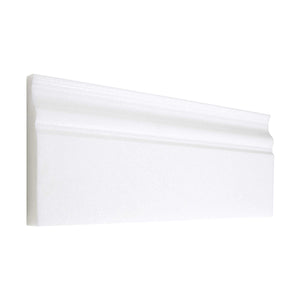 Thassos White Marble Trim - Baseboard