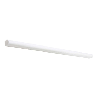 Thassos White Marble 1/2’’ X 12’’ Pencil Liner Polished/Honed Liner
