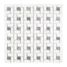 Thassos White Marble Pinwheel Mosaic (w/ Ming Green) Polished/Honed Backsplash Tile
