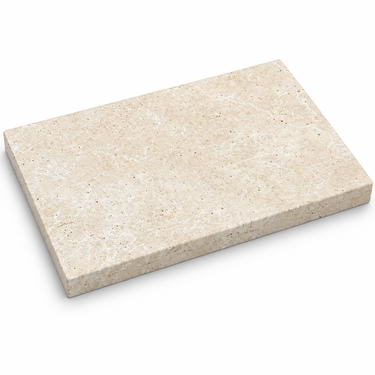 Ivory (Light) Travertine Tile - 16x24 Paver 3cm