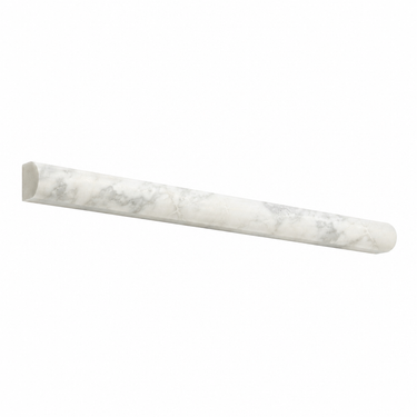 Bianco Congelato Dolomite bullnose liner