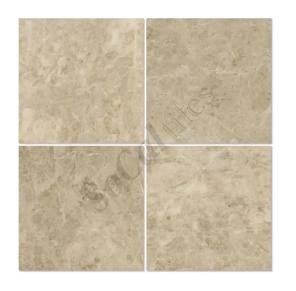 Cappuccino Marble 24’’ X 24’’ Tile Micro-Beveled Wall Tile
