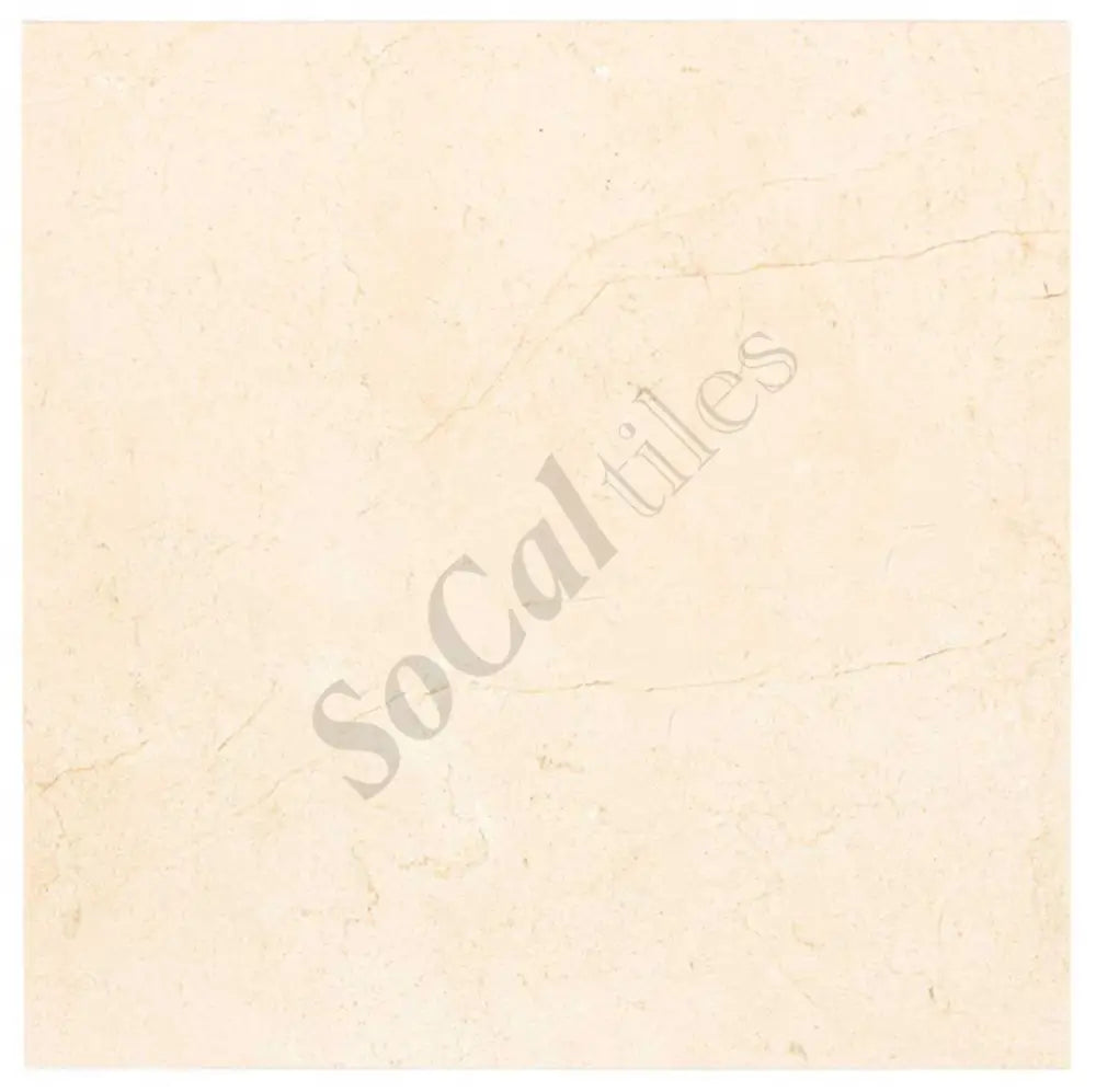 Crema Marfil Marble 12’’ X 12’’ Tile Micro-Beveled - Premium Wall Tile