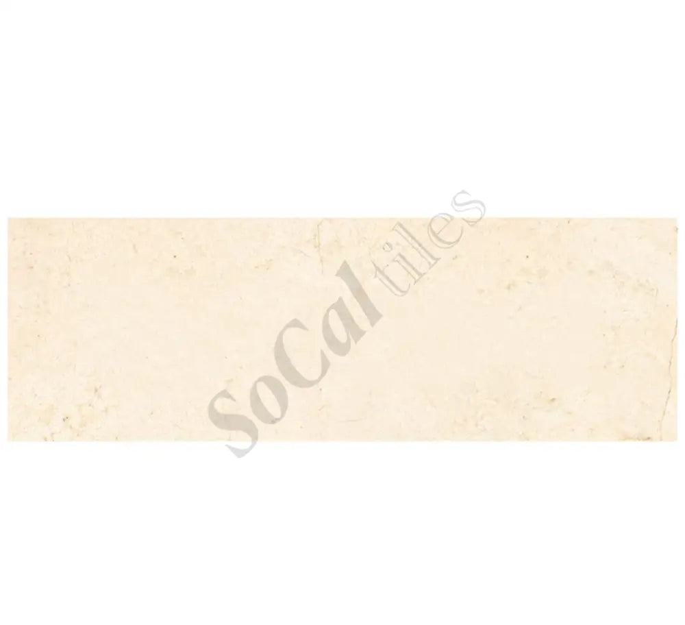 Crema Marfil Marble 4’’ X 12’’ Tile Micro-Beveled Wall Tile