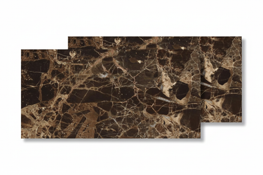 Emperador Dark 12x24 clean white-background product shot