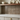 Emperador Dark 1x1 kitchen backsplash