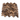 Emperador Dark 1x2 herringbone polished angle