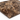 Emperador Dark marble tile side-angle detail