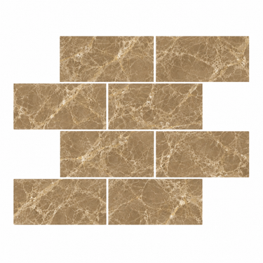 Emperador Light Marble 3x6 tile