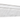 Bianco Congelato dolomite baseboard trim with stepped top ridges and pale gray veining