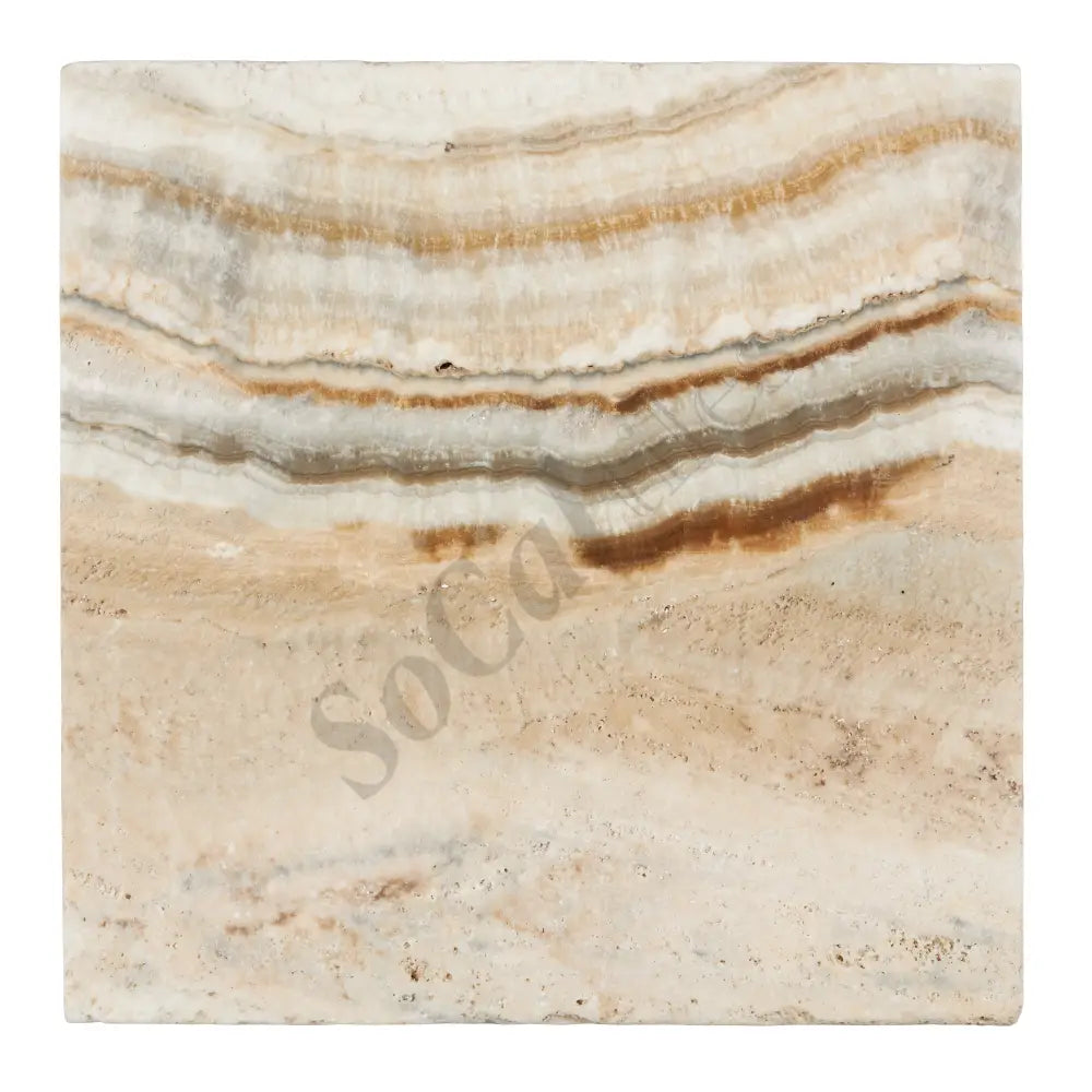 Latravonya Travertine 12’’ X 12’’ Tile Tumbled/Filled & Honed Tumbled / 1 sq. ft. Wall Tile