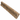 Noce Travertine single-step chair rail trim - illustrative image