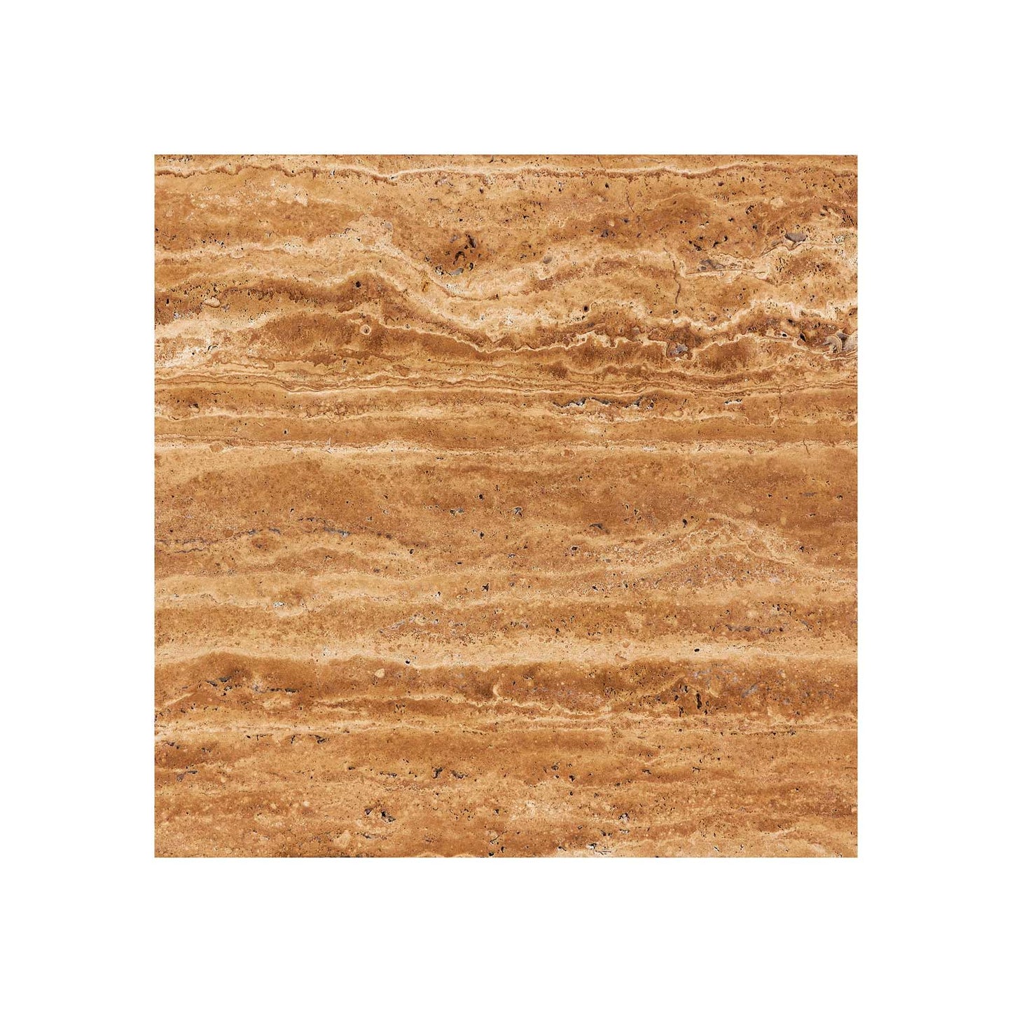 Noce Exotic Travertine Vein-Cut 12’’ X 12’’ Tile Brushed & Unfilled/Filled & Honed/Filled & Polished Filled & Polished