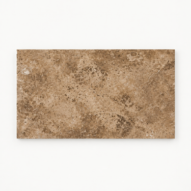 Noce Travertine 12x24 cross-cut tile - illustrative image