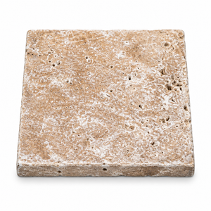 Noce Travertine Tile - 18x18 Cross-Cut