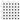 Oriental White Marble Mosaic - Octave with Black Dots