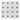 Oriental White Marble Mosaic - Pinwheel with Blue-Gray Dots