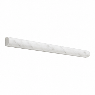 Oriental White Marble bullnose liner